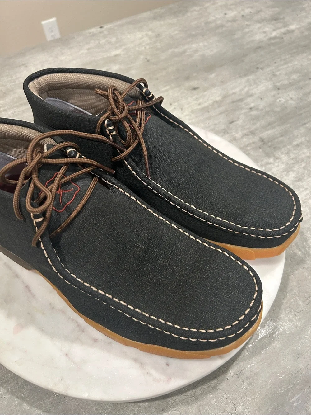 Twisted X Work charcoal Chukka Boots with Gum Sole size 10